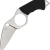 Spyderco Swick 5 Large Fixed Knife Black G10 Handle Plain LC200N Blade FB14P5
