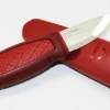 Mora Knives Eldris Fixed Blade Neck Knife Plain Edge Red Handle & Sheath 12648