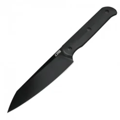 Artisan Cutlery CJRB Silax Fixed Blade Knife Black G10 Handle AR-RPM9 Drop Point Plain Black Blade J1921B-BBK