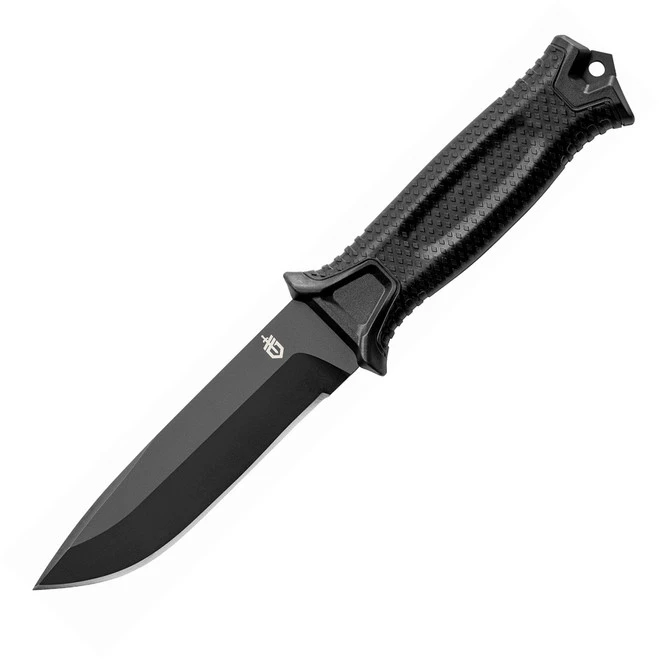 Gerber Strongarm Fixed Blade Knife Black GFN Handle Plain Black Blade G1038 1 Gerber Strongarm Fixed Blade Knife Black GFN Handle Plain Black Blade G1038