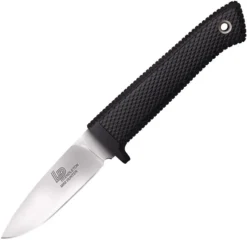 Cold Steel Pendleton Mini Hunter Fixed Blade Knife Black Kray-Ex Handle Drop Point Plain Edge CS36LPMF