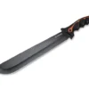 Boker CSB Latin Machete Black/Orange Rubber Handle 440 Plain Black Blade 02RY691