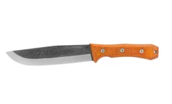 Condor Mountain Pass Camp Fixed Blade Knife Orange Micarta Handle 1095 Plain Edge CTK2835-7HC