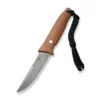 Civivi Tamashii Fixed Blade Knife Brown Canvas Micarta Handle D2 Straight Back Plain Edge C19046-5