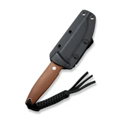 Civivi Tamashii Fixed Blade Knife Brown Canvas Micarta Handle D2 Straight Back Plain Edge C19046-5 -Cold Steel || Mora || Spyderco Shop C19046 5 Tamashii 7 26175.1671672908