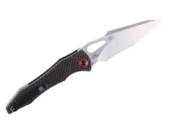 WMK Exclusive Artisan Cutlery Great White Folding Knife Black & Red Carbon Fiber Satin Blade 1841P-BRC 7 WMK Exclusive Artisan Cutlery Great White Folding Knife Black & Red Carbon Fiber Satin Blade 1841P-BRC -Cold Steel || Mora || Spyderco Shop Great White 10 25017.1650393808