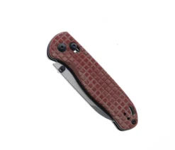(V2) Exclusive Kizer Drop Bear Pocket Knife Red Micarta Handle S35VN Plain Edge Stonewashed Finish Ki3619E -Cold Steel || Mora || Spyderco Shop Kizer Drop Bear 3619E1 01 57449.1680635491.1280.1280 01736.1680715111