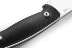 Lionsteel M2M Fixed Blade Knife Black G10 Handle M390 Plain Edge Satin Finish M2M GBK -Cold Steel || Mora || Spyderco Shop LSG 3 67924.1682599428