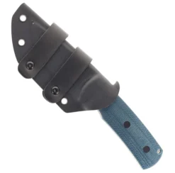 Petrified Fish Beluga Fixed Blade Knife Blue Micarta Handle N690 Plain Edge Satin Finish P01F-BMS -Cold Steel || Mora || Spyderco Shop PETRIFIED FISH PF01FBMS 01 79332.1686769864