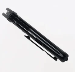 PMP Titano Folding Knife All Black Titanium Handle Flipper Overbuilt Pocket Knife M390 Blade Steel -Cold Steel || Mora || Spyderco Shop PMP TITANO BLACK 02 62474.1696350295