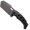 PMP Titano Folding Knife All Black Titanium Handle Flipper Overbuilt Pocket Knife M390 Blade Steel