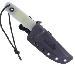 Schnitzel TRI Fixed Blade Knife Jade Green G10 Handle 14C28N Plain Black Blade SNL-03J -Cold Steel || Mora || Spyderco Shop SCHNITZEL TRI JADE01 00488.1673550634