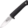Cold Steel Pendleton Mini Hunter Fixed Blade Knife Black Handle Satin Plain 36LPCM