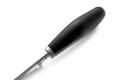 Lion Steel Willy Fixed Blade Knife Black G10 Handle M390 Plain Edge Satin Finish WL1 GBK -Cold Steel || Mora || Spyderco Shop willy black g10 view from top 78412.1696264835